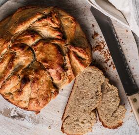 Hof-Brot mit Sauerteig