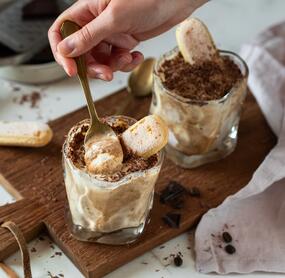 Tiramisu-Eis wie in Italien!