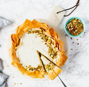 Himmlischer Baklava Cheesecake