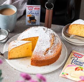 Paradiescreme-Kuchen aus dem Airfryer