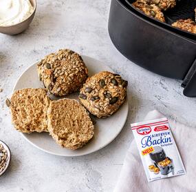 Hafer-Proteinchen aus dem Airfryer