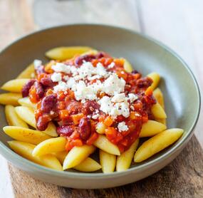 Chili-Schupfnudeln