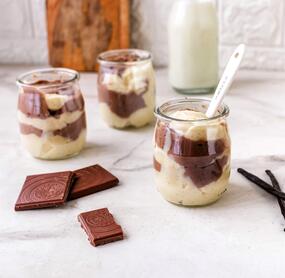 Kuhflecken-Pudding à la Paula