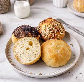 Protein-Sonntagsbrötchen