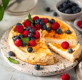 High Protein Cheesecake