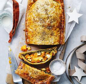 Kürbis-Lauch-Strudel nach Ottolenghi