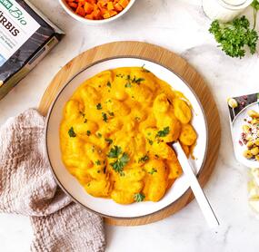 15-Minuten-Gnocchi mit Kürbis