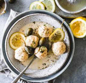 Königsberger Klopse aus dem Dampfgaraufsatz