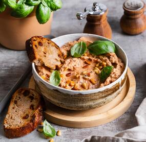 Antipasti-Creme wie vom Wochenmarkt