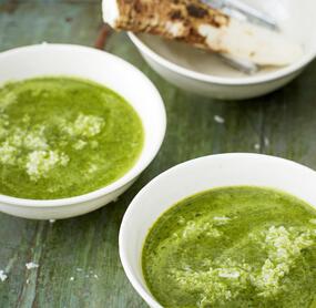 7-Wintergrün-Suppe für die Abwehr