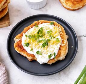 Langos wie vom Weihnachtsmarkt