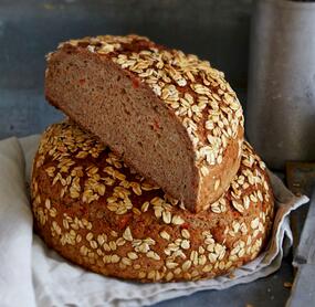 Fitnessbrot mit Dinkel und Karotten