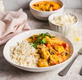 Low-Carb-Hähnchen mit Schlemmersoße