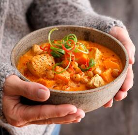 Immunstark-Putengulasch