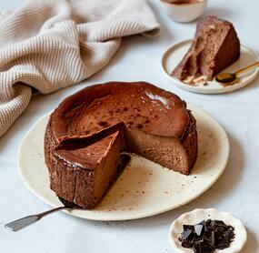 San Sebastian Schoko Cheesecake