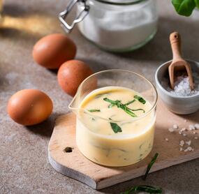 Bärlauch-Hollandaise, die gelingt