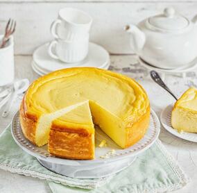 Käsekuchen ohne Boden
