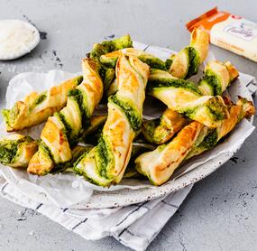 Parmesan-Spinat-Twister