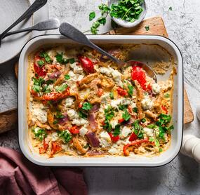 Schnelles Gyros-Feierabendblech