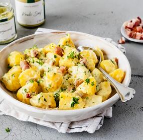 Kartoffeln Carbonara Style