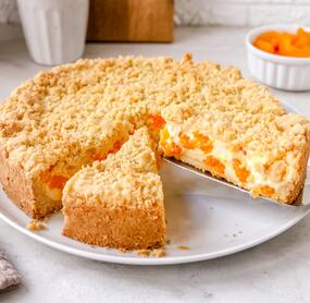 Mandarinen-Streuselkuchen mit Schmand