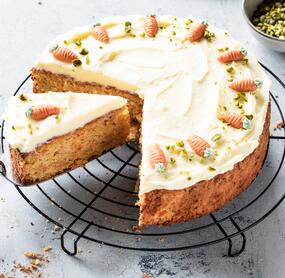 Karottenkuchen mit Frischkäse-Frosting