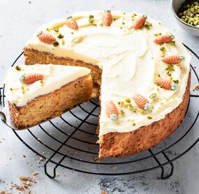 Karottenkuchen mit Frischkäse-Frosting