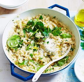 Feierabend-Spinatrisotto