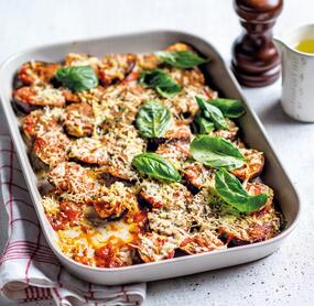 Parmigiana mit Auberginen