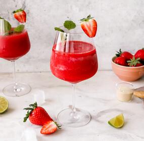 Frozen Erdbeer Limes