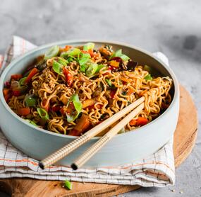 Veggie Teriyaki-Mie