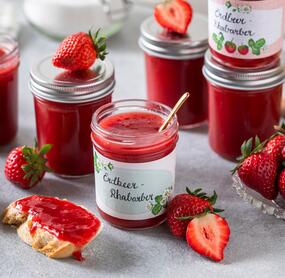 Erdbeer-Rhabarber-Marmelade