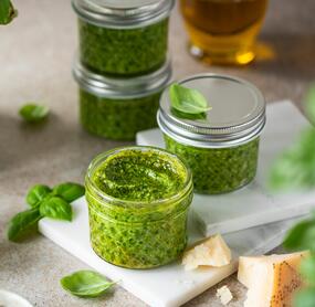 Basilikumpesto XXL auf Vorrat