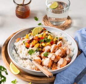 Sommerlicher Ofen-Lachs