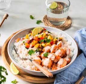 Sommerlicher Ofen-Lachs