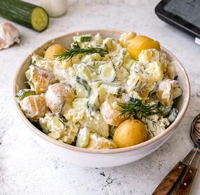 Griechischer Kartoffel-Zaziki-Salat