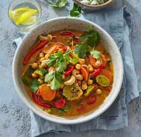 Tomaten-Kichererbsen-Curry