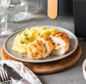 Crispy Hähnchen-Cordon-Bleu
