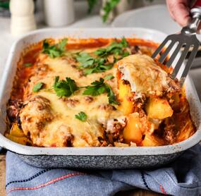 Kartoffel-Hack-Bechamel-Feierabendblech