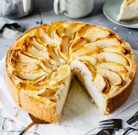 Apfel-Quark-Kuchen