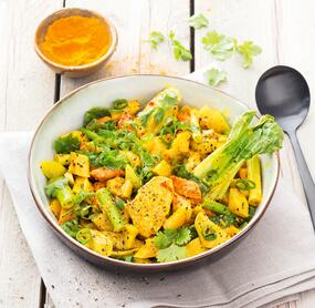 Indisches One-Pot-Hähnchencurry