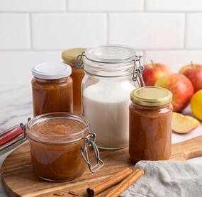 Schnelle Apfel-Zimt-Marmelade