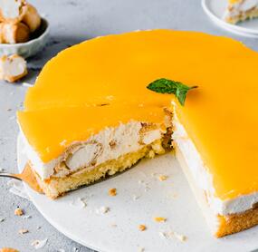 Solero-Windbeuteltorte