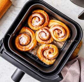 Die fluffigsten Zimtschnecken aus dem Airfryer