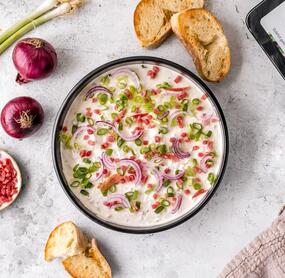 Flammkuchen-Dip – einfach & cremig