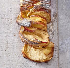 Apfel-Vanille-Zupfbrot