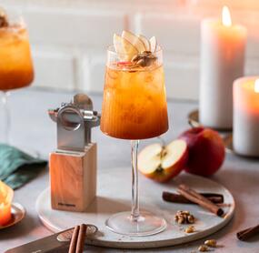 Bratapfel Spritz mit Zimt