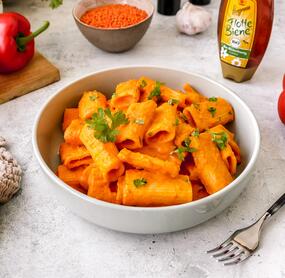 Cremige Protein-Pasta