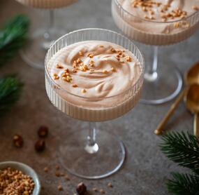 Haselnusscreme – einfaches Dessert im Glas