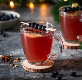 Schwedischer Blaubeer-Punsch